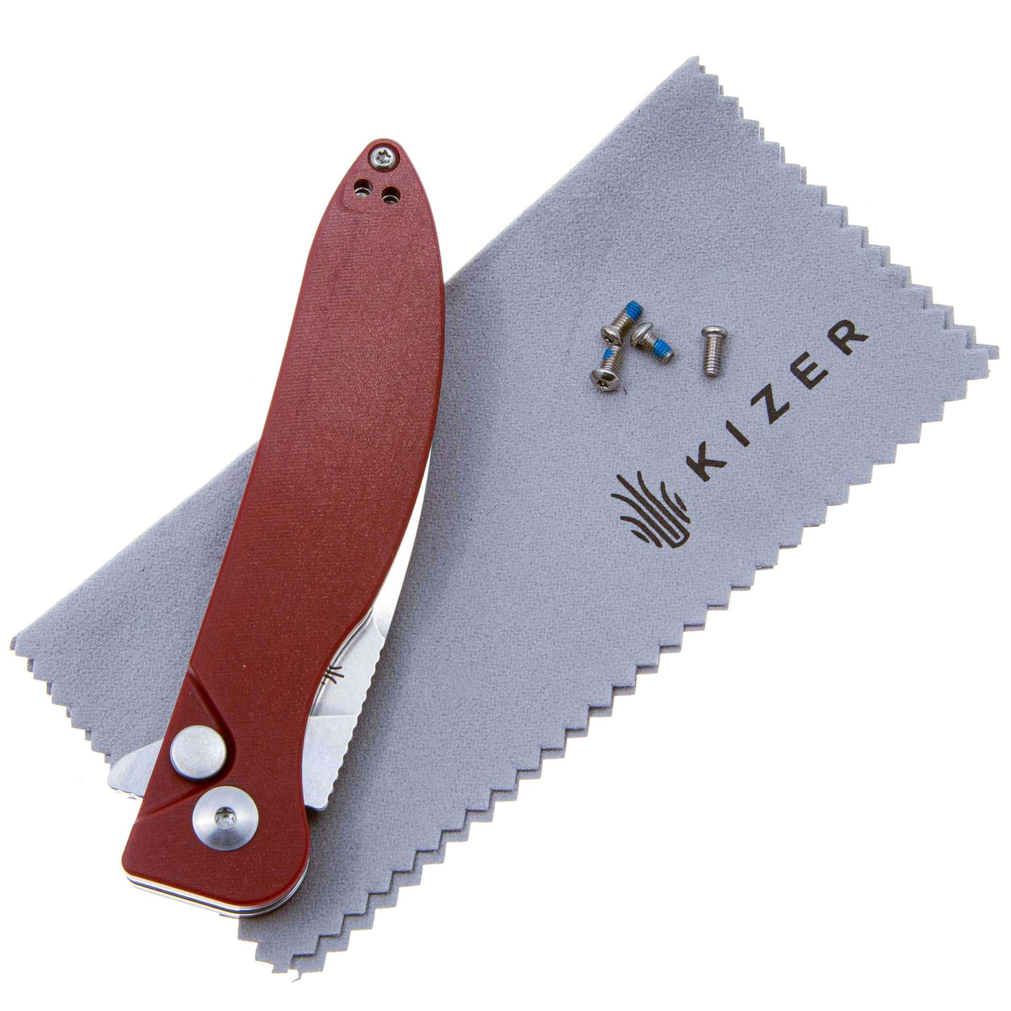 Складной нож Kizer Swayback, сталь N690, рукоять микарта - фото 5