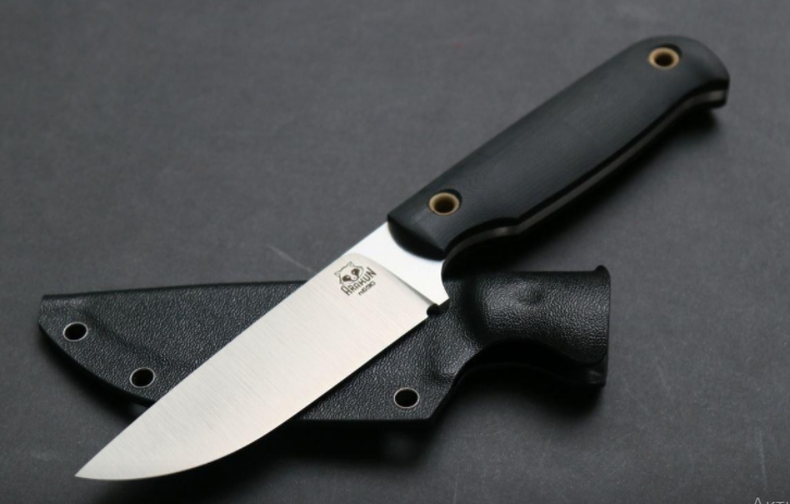 Нож Хоббит, сталь N690, рукоять G10 черная - фото 6