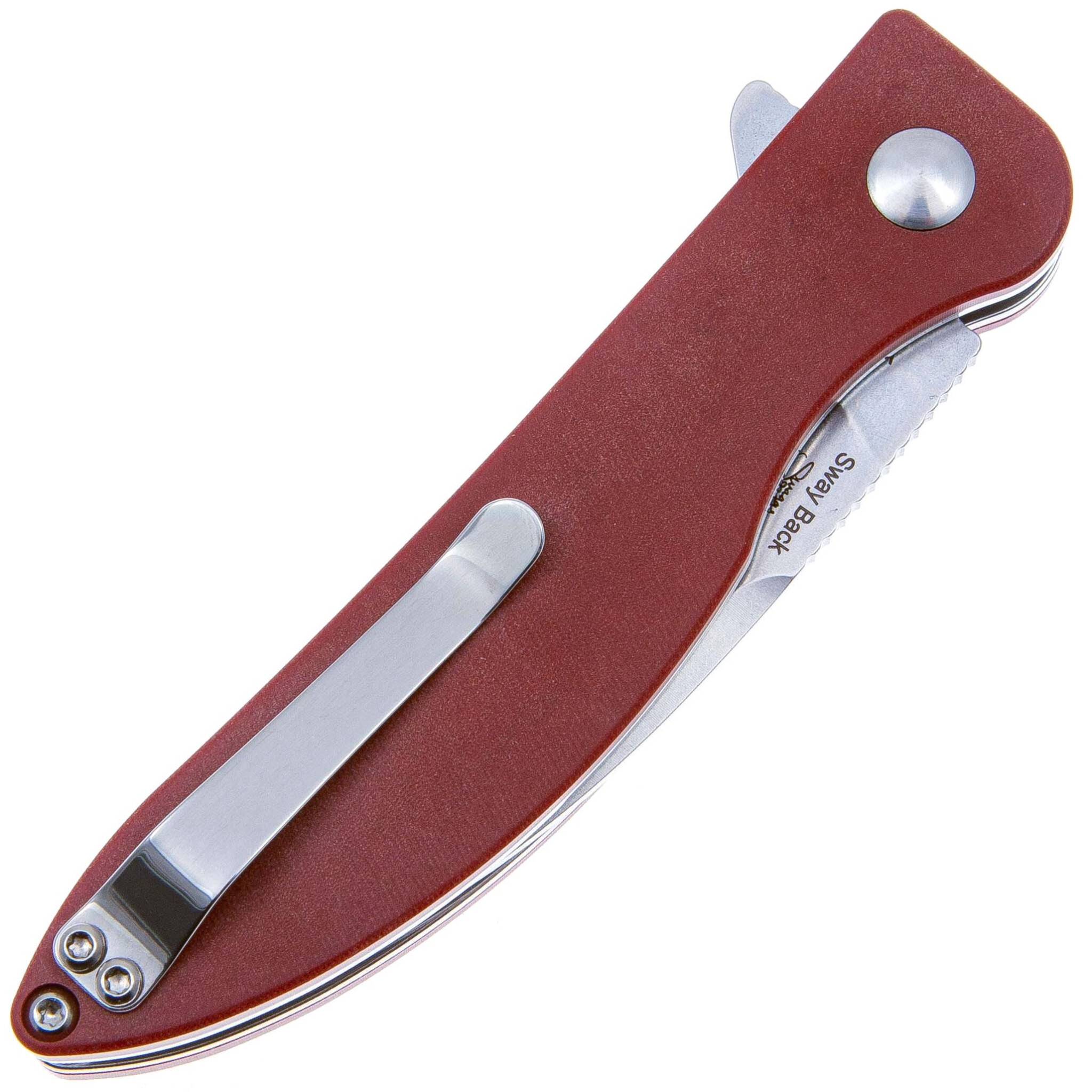 Складной нож Kizer Swayback, сталь N690, рукоять микарта - фото 4