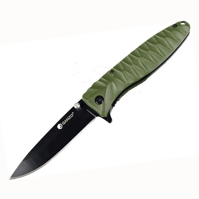 Нож Ganzo G620g-1 зеленый от Ножиков
