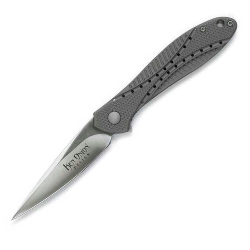 Складной нож CRKT Eros Titanium, сталь Acuto 440, рукоять титан нож конструктор складной деревянный crkt nathan s knife kit клинок и рукоять бук