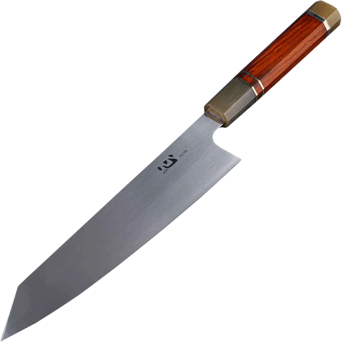 Нож кухонный Xin Cutlery Kritsuke Chef XC133 213мм, сталь Sandvik 14C28N, рукоять дерево палисандр