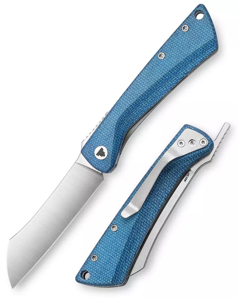 Складной нож Trivisa Norma-04L, сталь 14C28N, рукоять микарта