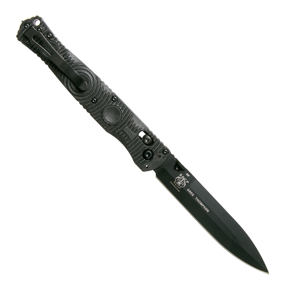 фото Нож складной benchmade bm391bk socp, сталь d2, полимер