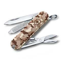Фото Нож перочинный Victorinox Classic SD Colors, Desert Camouflage, песочный камуфляж, 7 функций, 58 мм