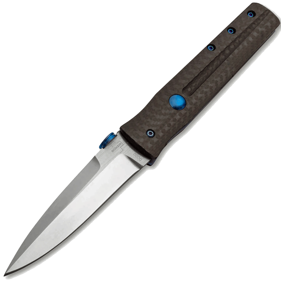 Складной нож Boker IcePick Dagger, сталь VG-10, рукоять Carbon fiber складной нож bestech knives ascot d2 черно синий карбон