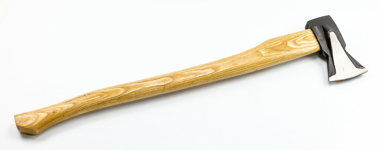 Топор-колун с деревянной ручкой, 1250гр. - фото 1