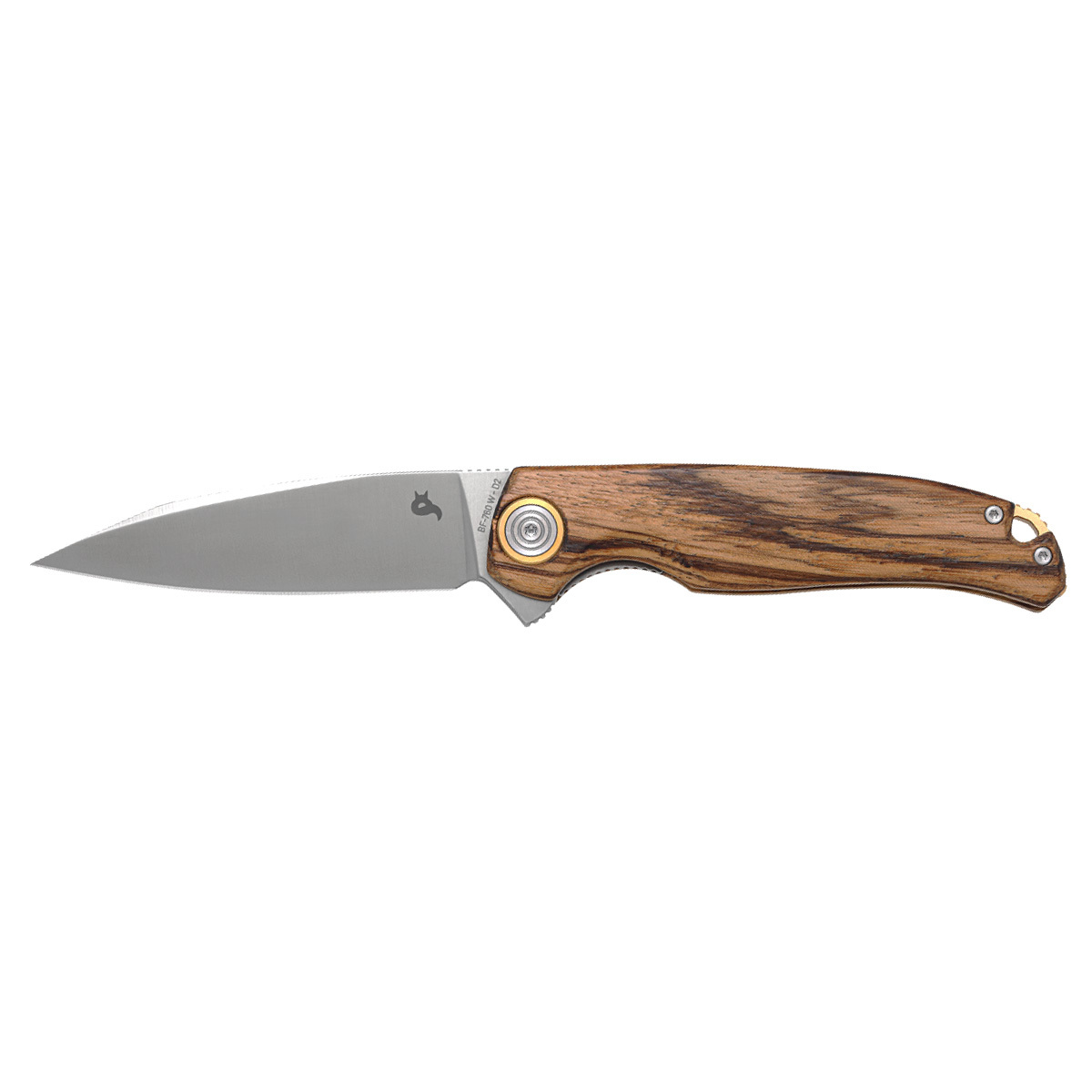 Складной нож Fox Argus, сталь D2, рукоять ziricote wood - фото 1