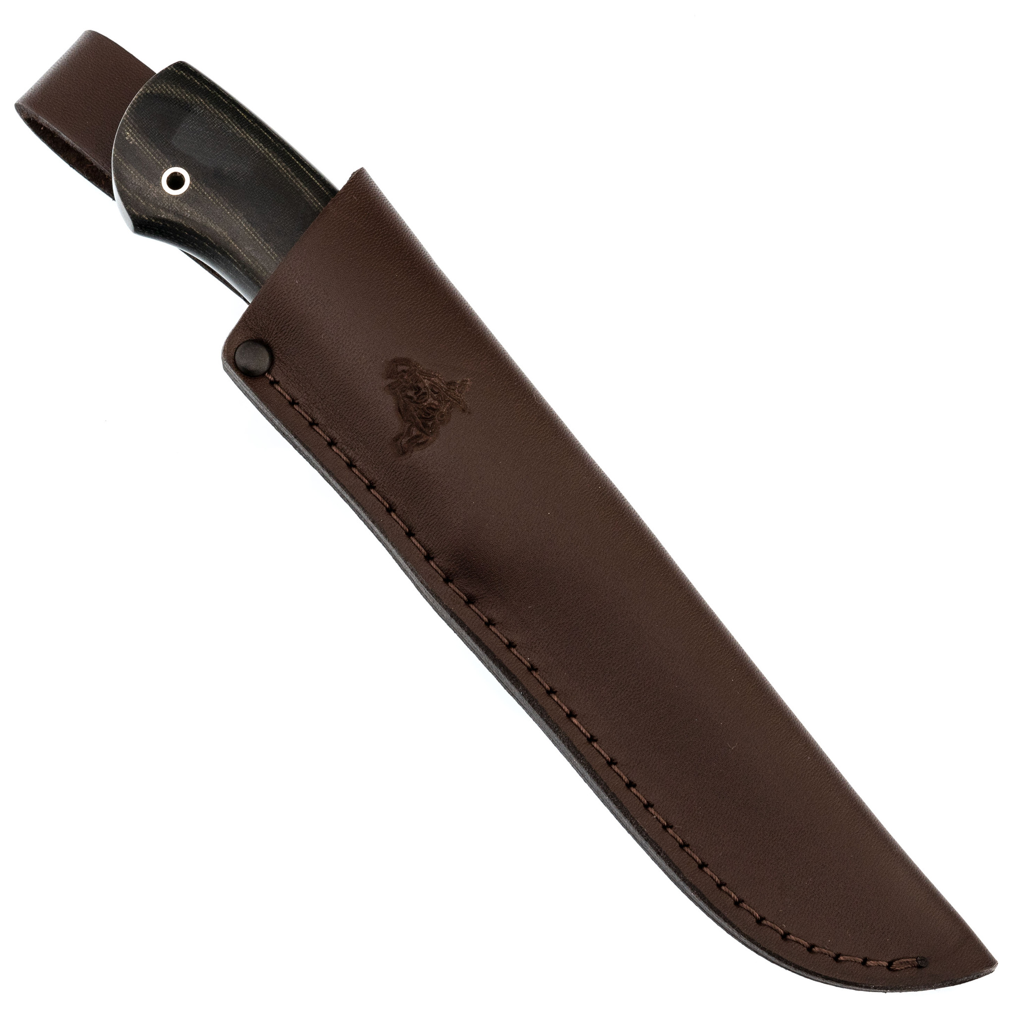 Нож Финка Разведка-2, сталь Bohler M390, рукоять айронвуд - фото 6