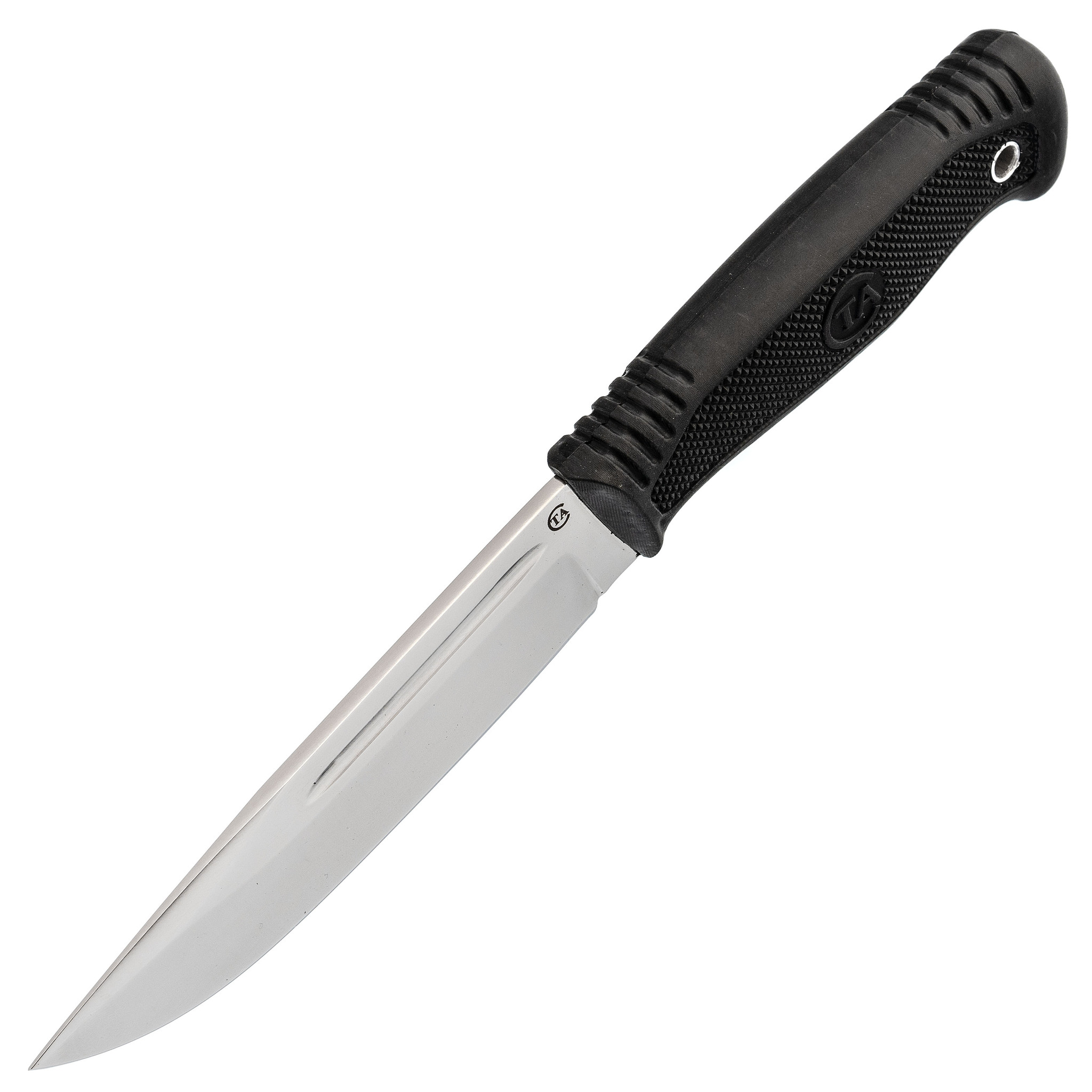 Нож Комбат-4, сталь 65х13, резина - фото 2