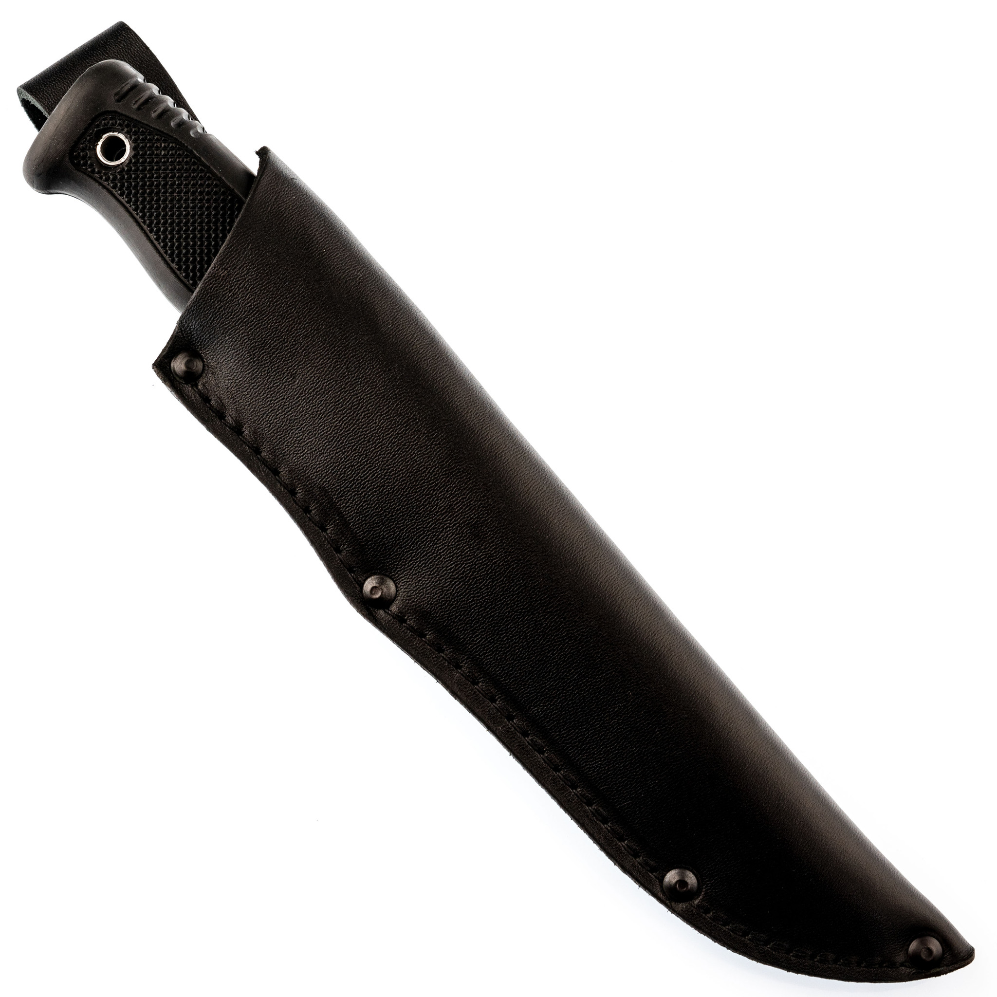 Нож Комбат-4, сталь 65х13, резина - фото 5