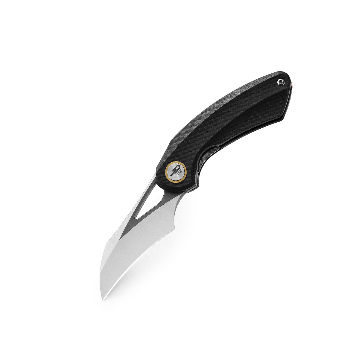Складной нож Bestech Bihai, сталь 14C28N, рукоять G10, черный