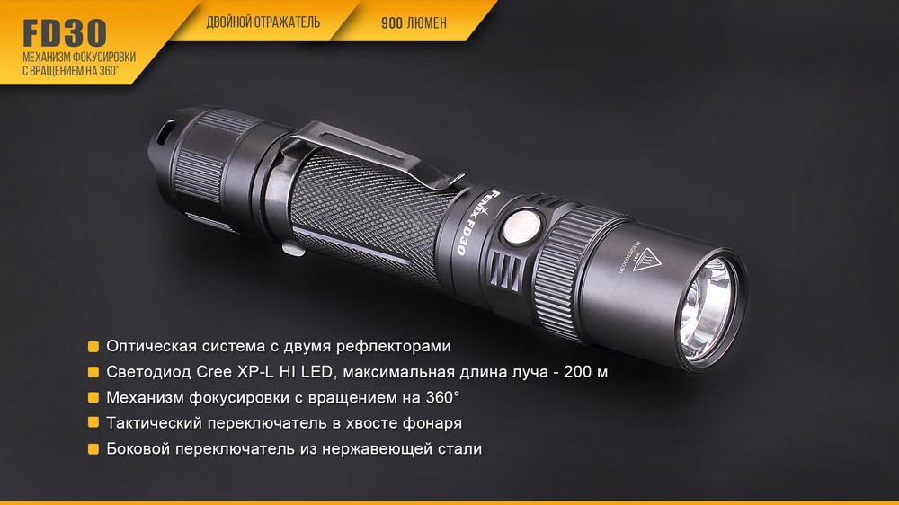 фото Фонарь fenix fd30