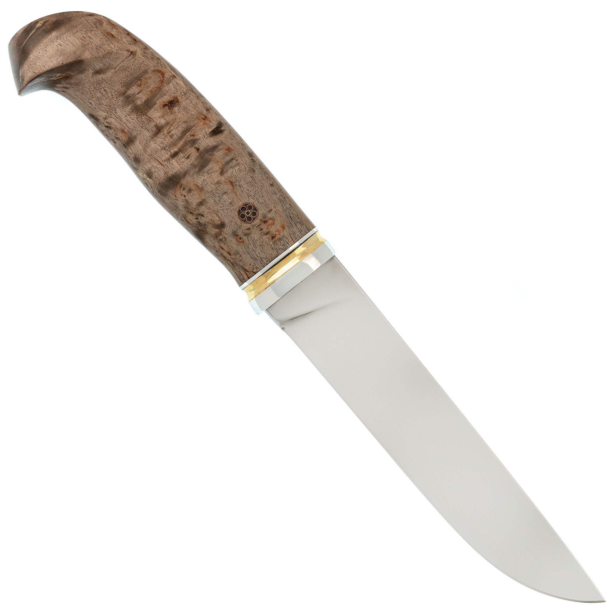 Нож Лиман, сталь N690, рукоять карельская береза - фото 5
