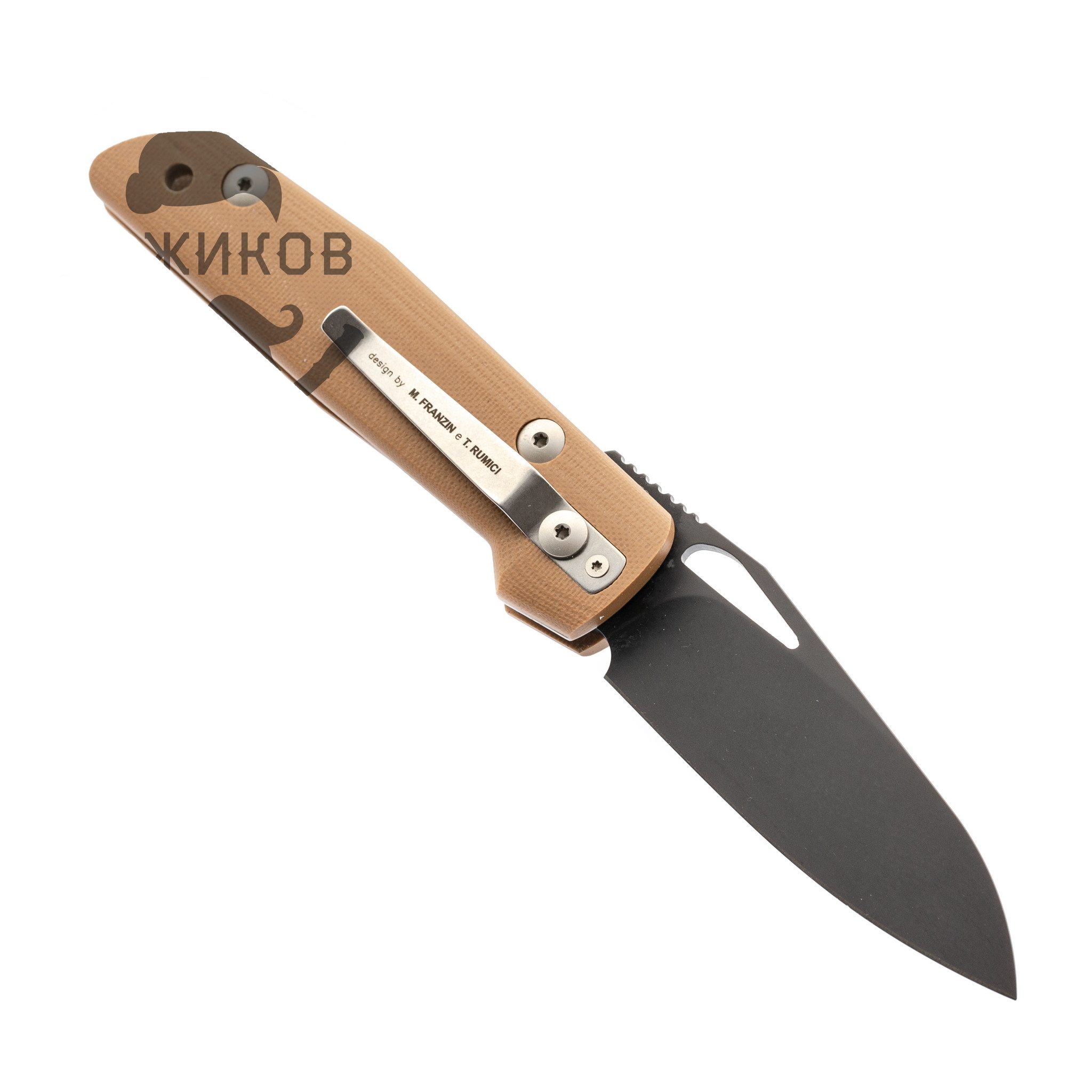 Складной нож Viper Free, сталь D2, Brown G10 от Ножиков
