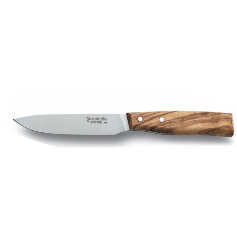 Нож для стейка LionSteel 9001 UL, сталь 1. 4116, рукоять оливковое дерево