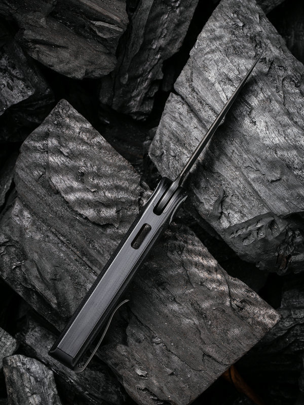 Складной нож WE Knife Eidolon Dagger Black, CPM 20CV - фото 7