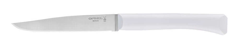 Нож столовый Opinel N°125 , полимерная ручка, нержавеющая сталь, белый от Ножиков