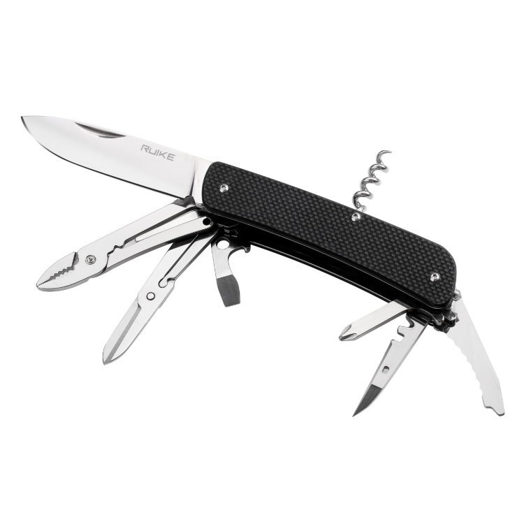 Нож складной Ruike Criterion Collection L41-B, черный