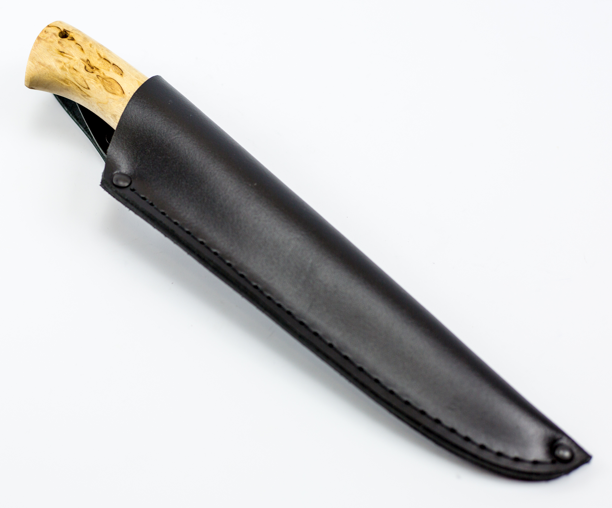 Нож Викинг булат, карельская береза - фото 4