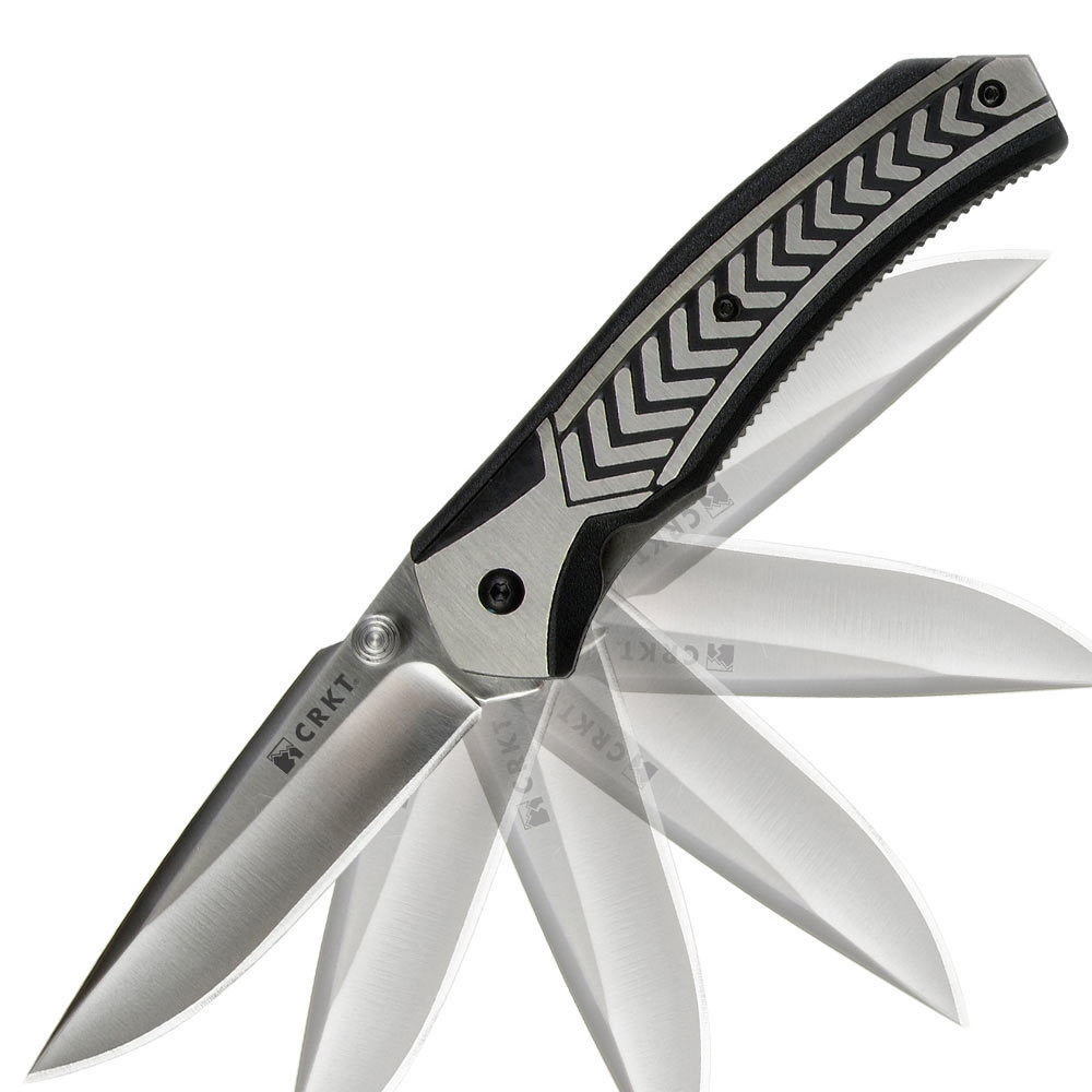 Полуавтоматический складной нож Lift Off 2, CRKT 6820, сталь AUS-8, рукоять термопластик Zytel®/сталь