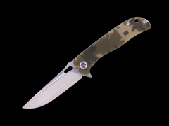 Фото Складной нож Dr.Tech W3898GC, сталь D2, рукоять G10, камуфляж