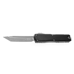 Фото Автоматический нож Microtech Ultratech ZBP Gen III, сталь M390, рукоять алюминий, черный