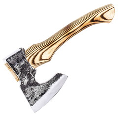 Фото Кованый топор ручной сборки Русич