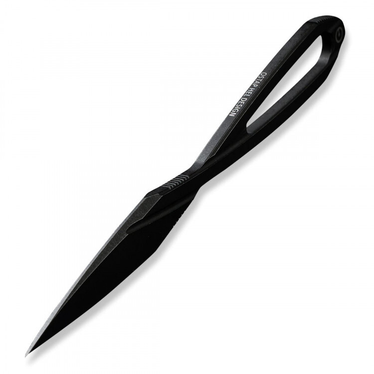 Шейный нож CIVIVI D-Art Black, сталь D2