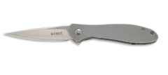 Фото Складной нож CRKT Eros Large - Flat Handle, сталь AUS 8, рукоять сталь 420J2