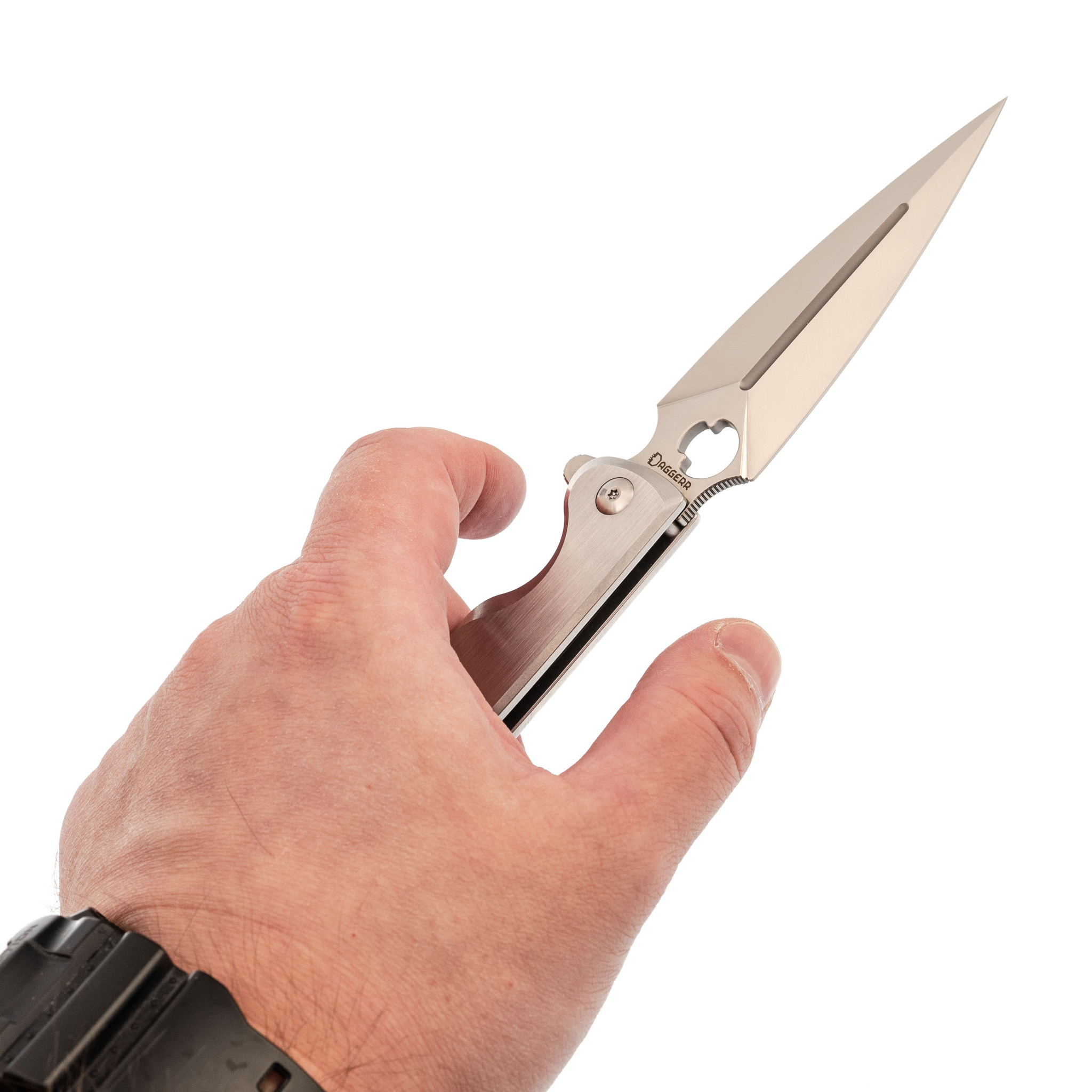 Складной нож Daggerr Arrow frame-lock satin, сталь D2 - фото 8