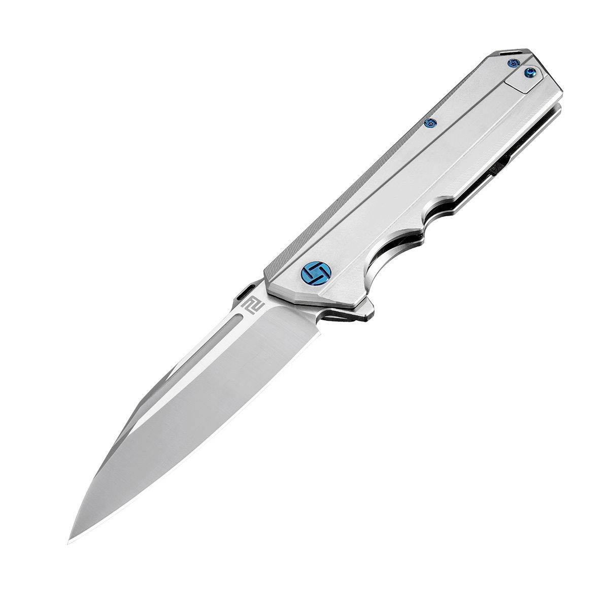 фото Складной нож artisan littoral, сталь s35vn, рукоять titanium tc4 artisan cutlery