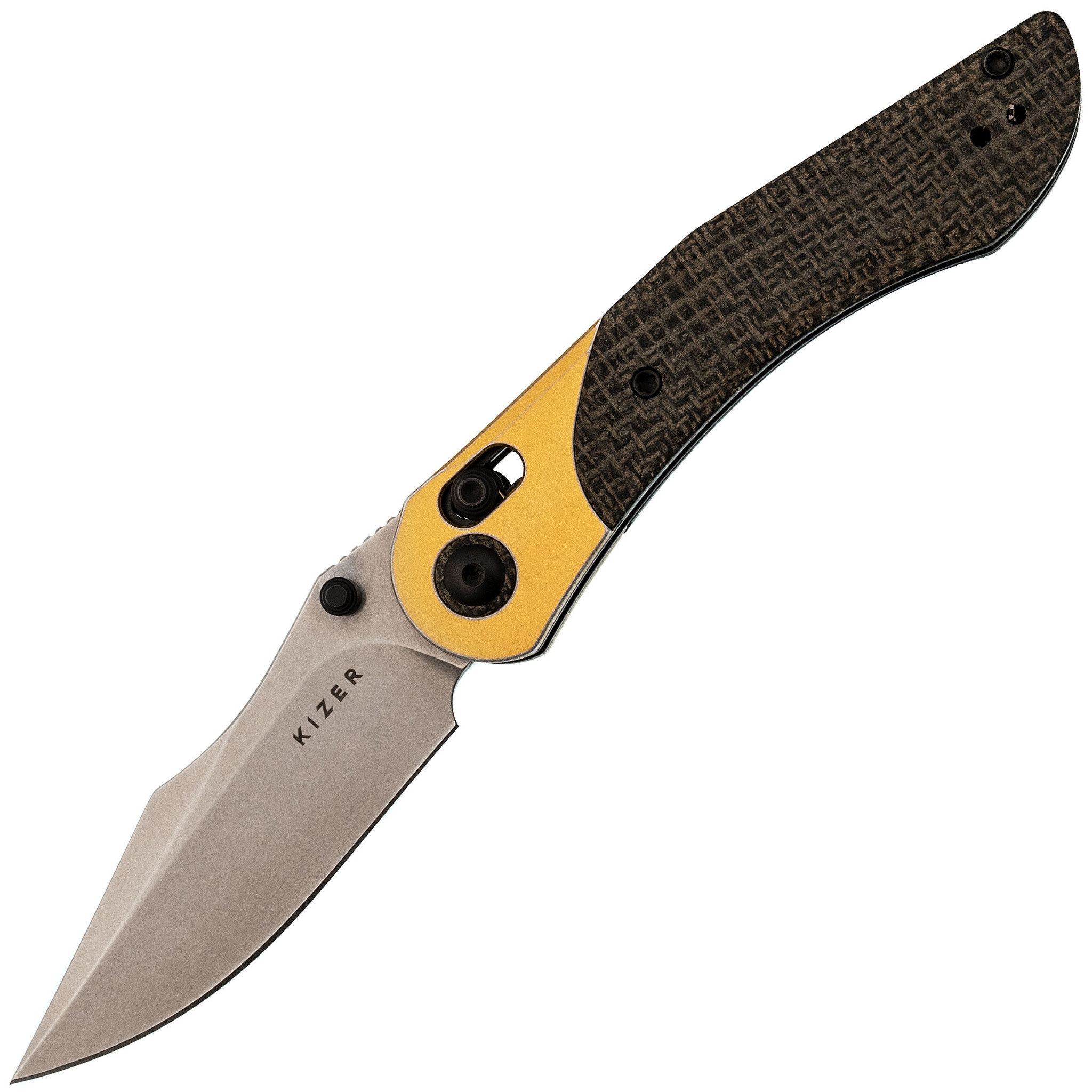

Складной нож Kizer Mini Mystic, сталь Nitro-V, рукоять микарта/алюминий