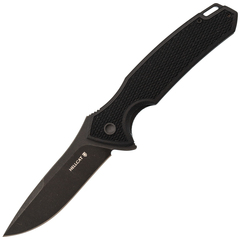 Фото Складной нож Mr.Blade Hellcat blackwash, сталь S35VN, рукоять Black G10