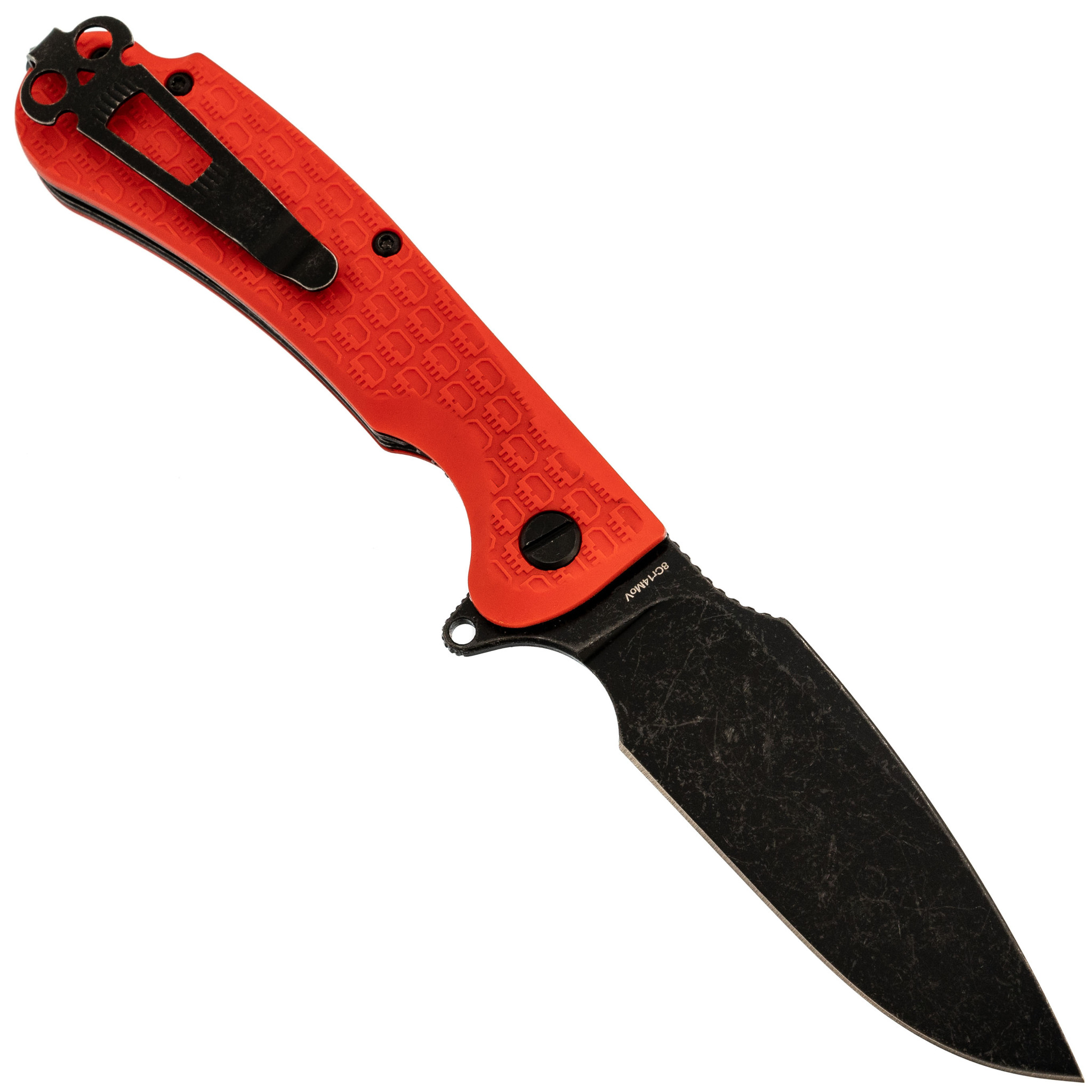Складной нож Daggerr Fielder Orange BW, сталь 8Cr14MoV, рукоять FRN - фото 2