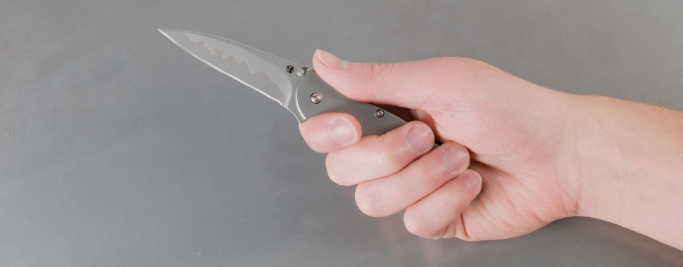 Складной нож Leek - Kershaw 1660CB (composite blade), сталь D2/Sandvik™ 14C28N, рукоять нержавеющая сталь 410 - фото 4