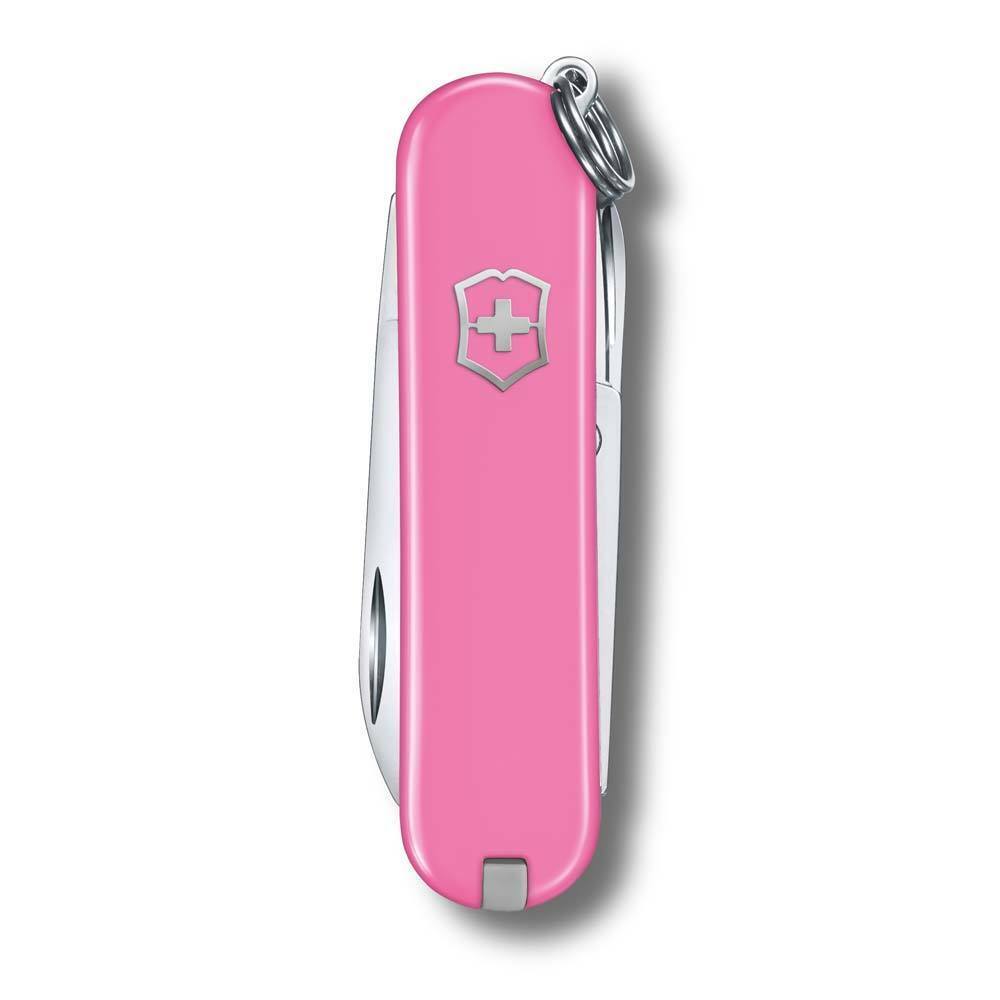 Нож Victorinox Classic SD Colors, Cherry Blossom (0.6223.51G) розовый, 7 функций 58мм - фото 2