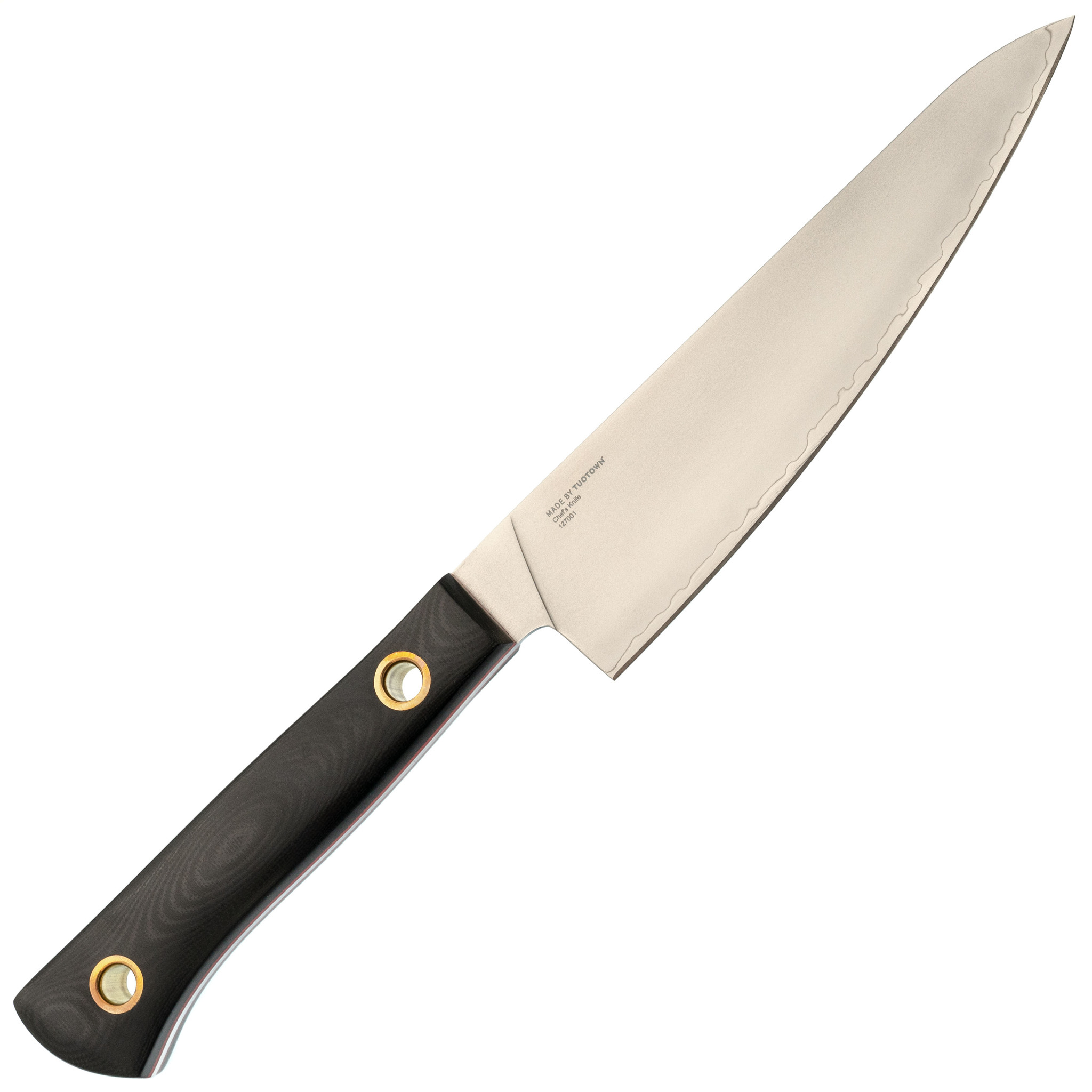 Кухонный нож Шеф средний, сталь VG10, G10 - фото 4