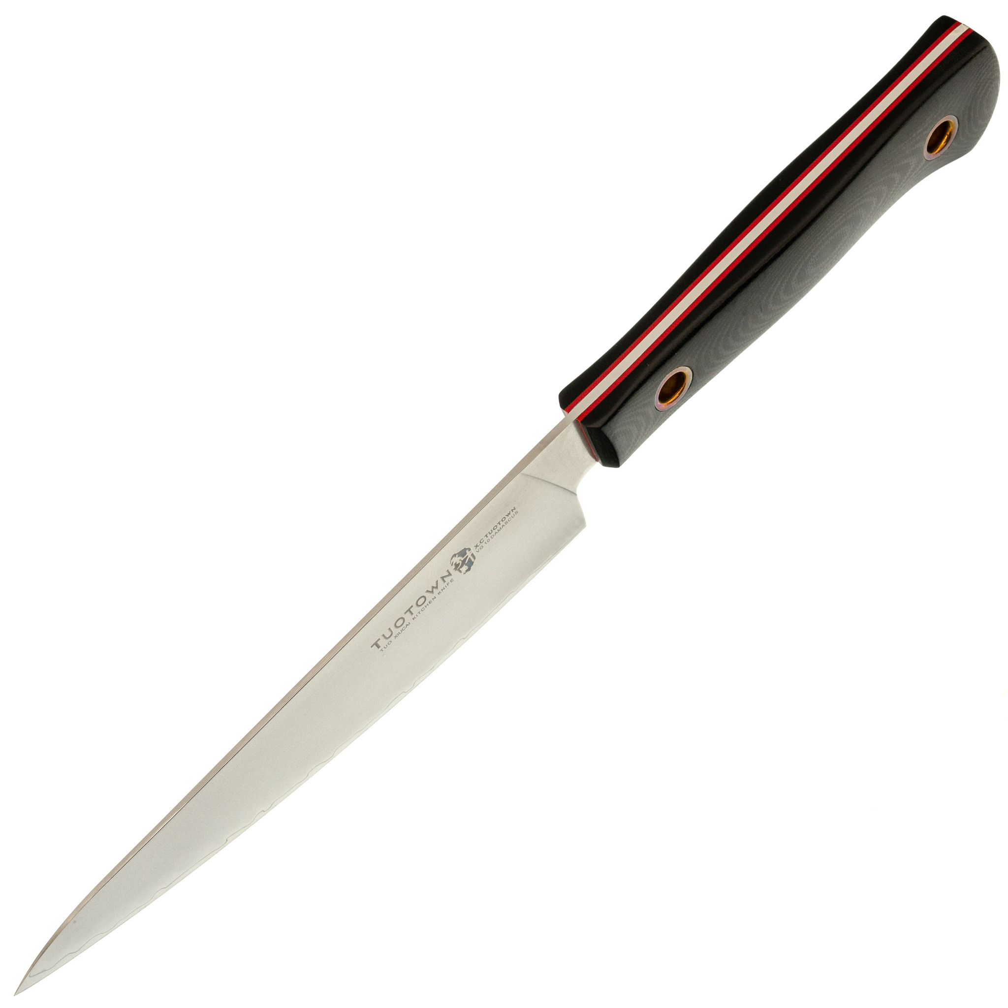 Кухонный нож Шеф средний, сталь VG10, G10 - фото 2