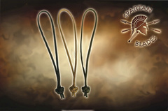 Фото Темляк с бусиной Coyote Brown Black Para-Cord Lanyard with Beret Skull Bead