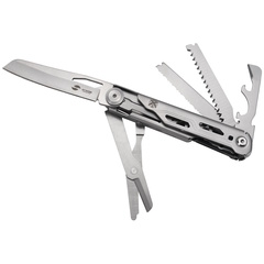 Фото Нож перочинный Stinger 112 мм, 9 функций, серебристый