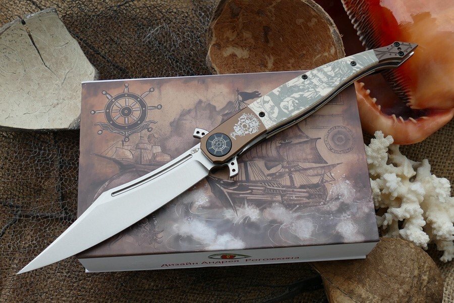 

Складной нож Reptilian Билли Бонс-02, сталь VG-10, рукоять G10