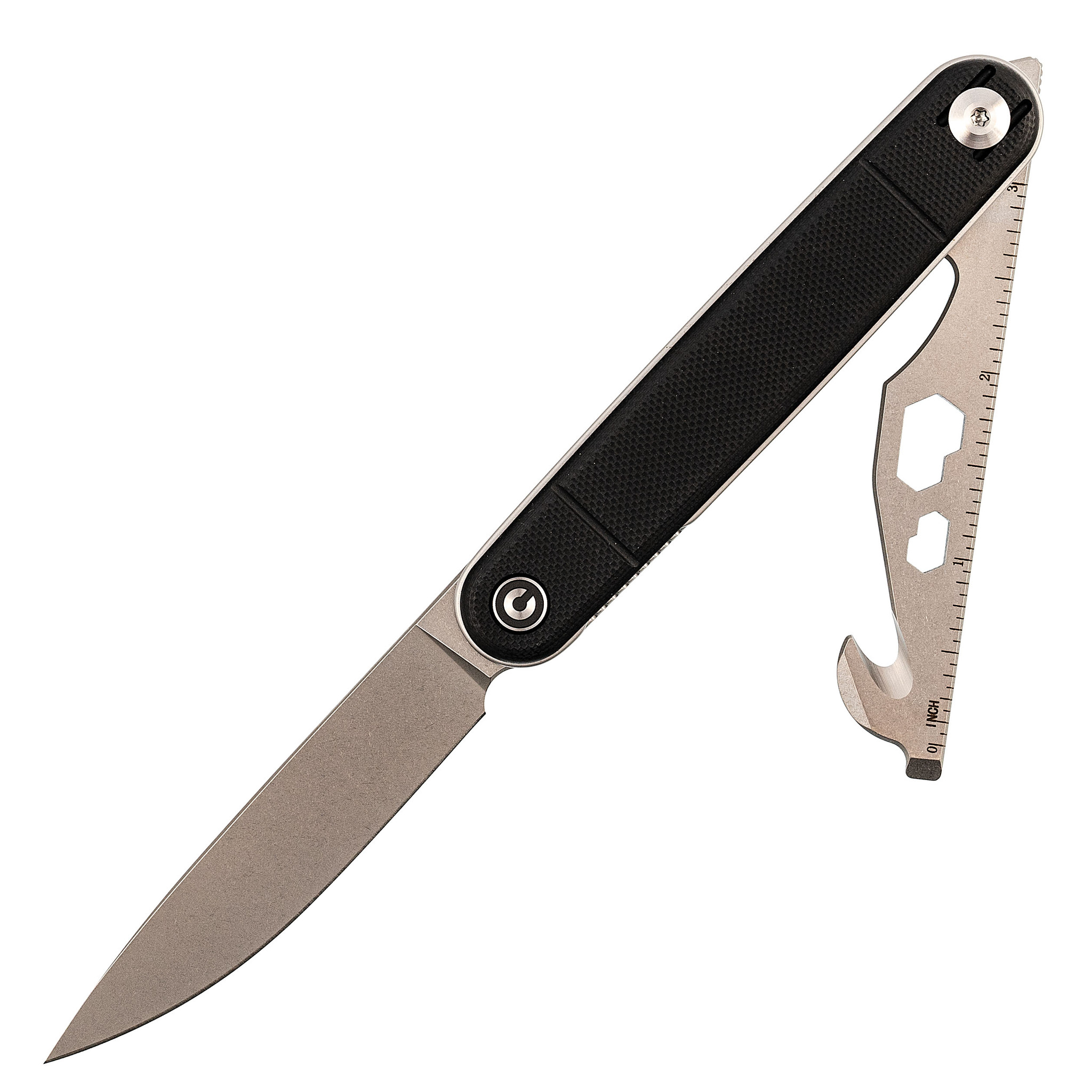 Складной нож CIVIVI Multi-Tool Crit, сталь Nitro-V, Black G10