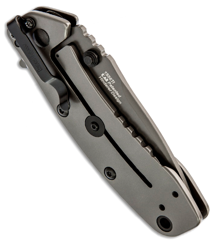 Складной полуавтоматический нож Kershaw Cryo II K1556TI, сталь 8Cr13MoV, рукоять нержавеющая сталь - фото 3