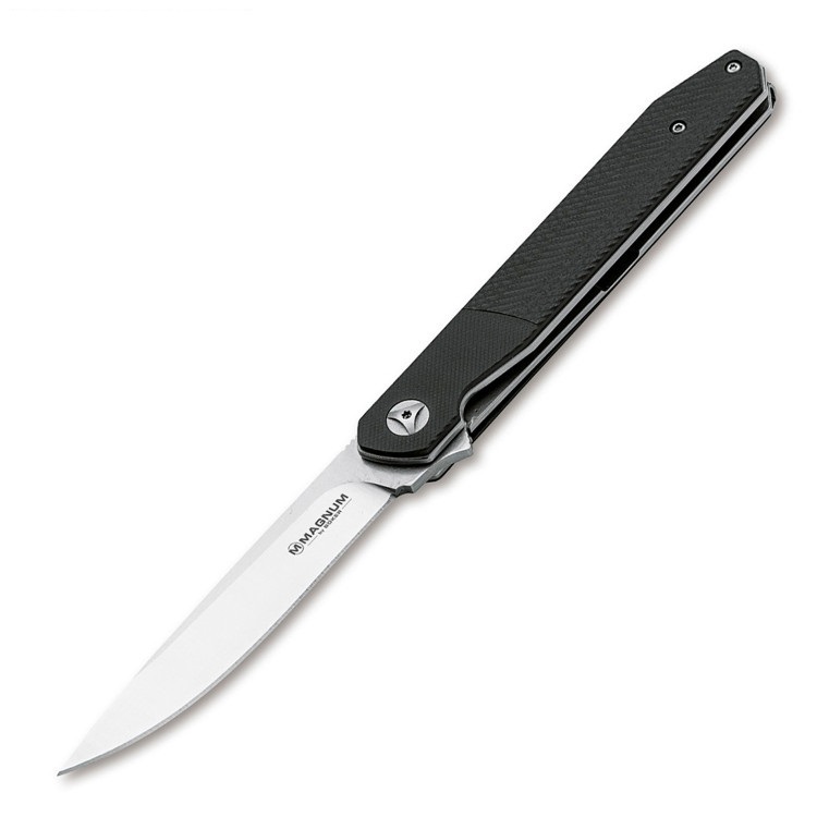Складной нож Magnum Miyu Boker, сталь 440A Satin, рукоять стеклотекстолит G10, Бренды, Magnum