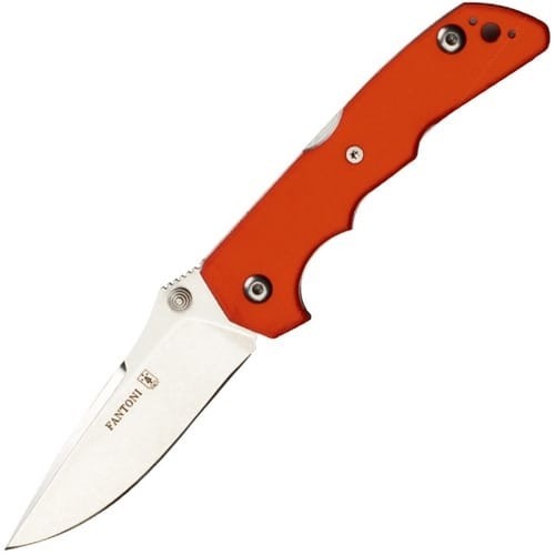 Складной нож Fantoni Mix, FAN/MIX Or, сталь CPM-S30V, рукоять оранжевый G10