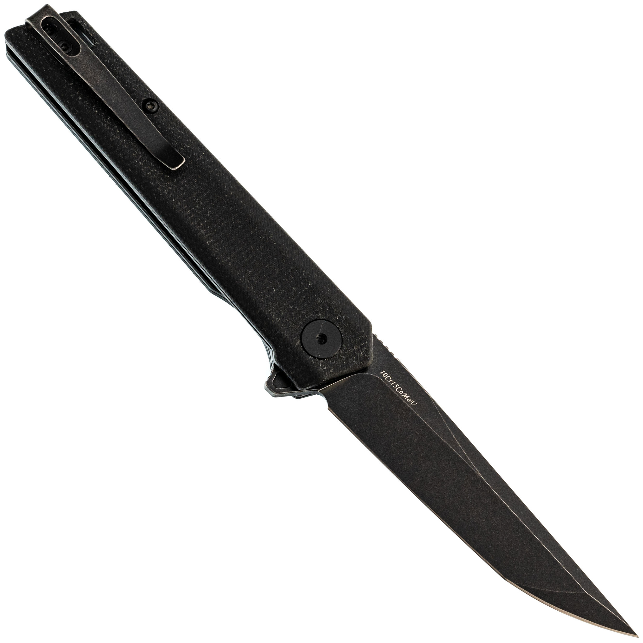 Складной нож Trivisa Equ-04B, сталь 10Cr15CoMoV, рукоять микарта - фото 3