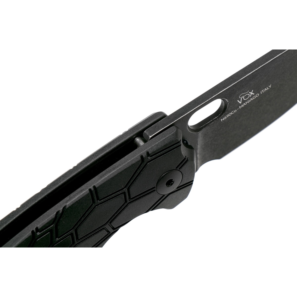 фото Складной нож fox baby core, сталь n690, рукоять пластик frn черный