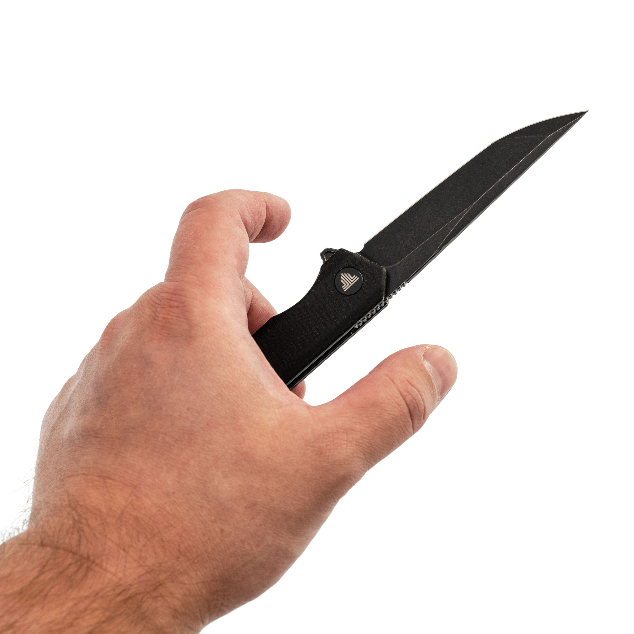 Складной нож Trivisa Equ-04B, сталь 10Cr15CoMoV, рукоять микарта - фото 8