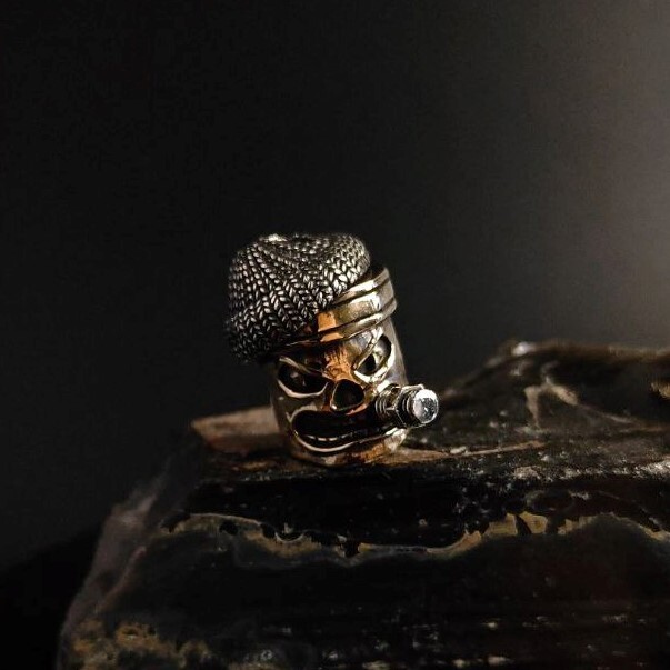 

Бусина Деловой Поршень, бронза/серебро